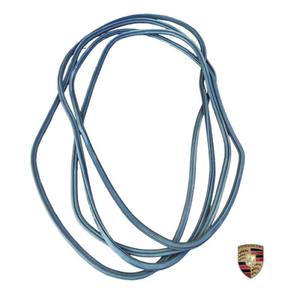 Kit Borracha Portas Porsche Macan 2015 2016 2017 2018 Preto