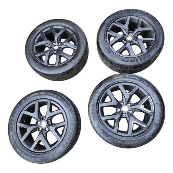 Jogo Rodas Volswagen Amarok 3.0 V6 2018 2019 2020 2021 2022 Preto