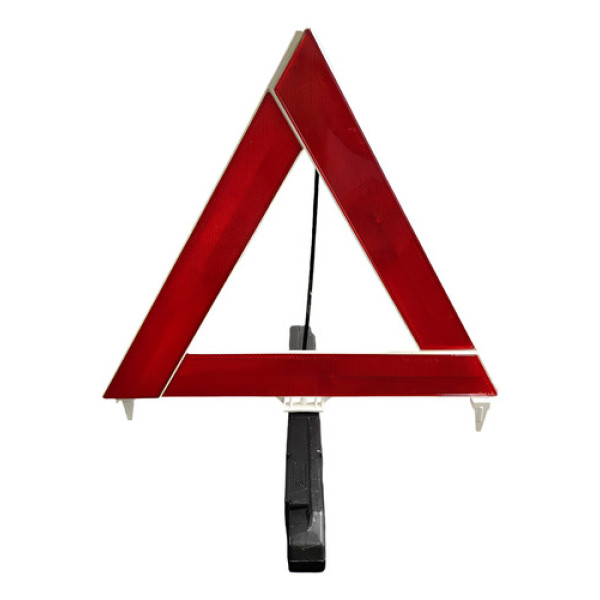 Refletor Triângulo Universal Vw Gm Citroen Honda Fiat Bmw Vermelho