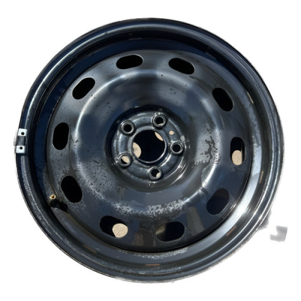 Roda De Ferro Aro 16 Volkswagen Tcross 6jx16h2 Preto
