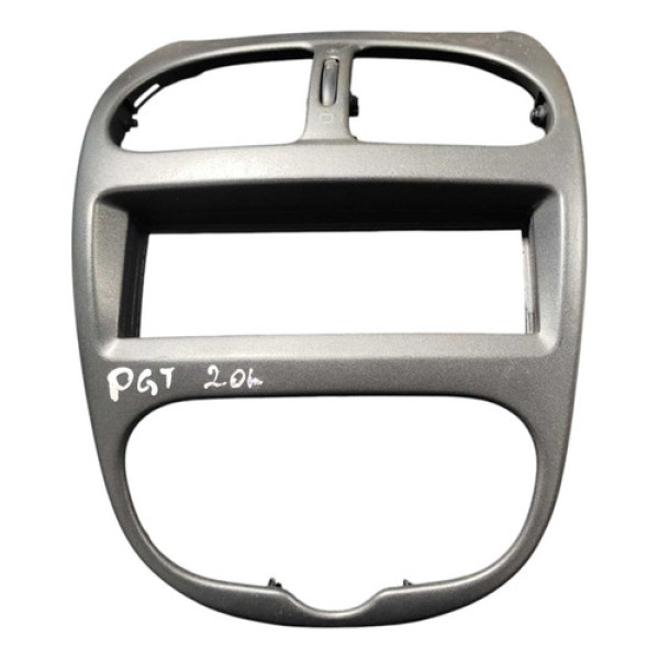 Moldura Painel Central Peugeot 206 2004 2005 2006 2007 2008