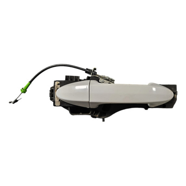 Maçaneta Externa Traseira Direita Ford New Fiesta 2015 2016 Branca Traseira