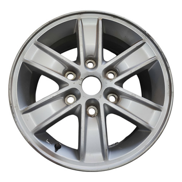 Roda Liga Leve Mitsubishi L200 Triton Aro 16 2007 A 2010 Prateado