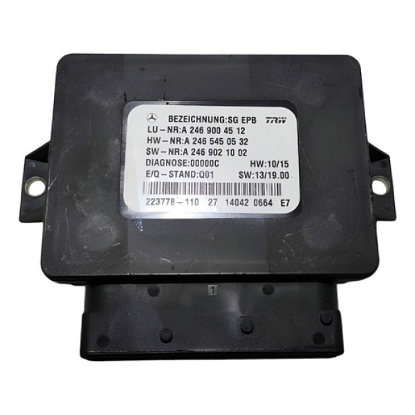 Módulo Estacionamento A2469004512 Mercedes Gla250 2014/2018 Preto