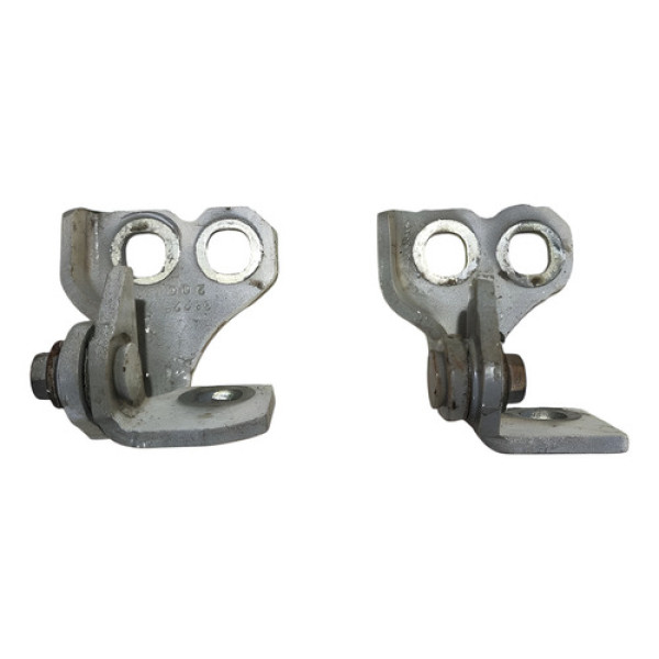 Par Dobradiça Dianteira Esquerda Fiat Argo 1.0 3cc 2020/2022 Prata