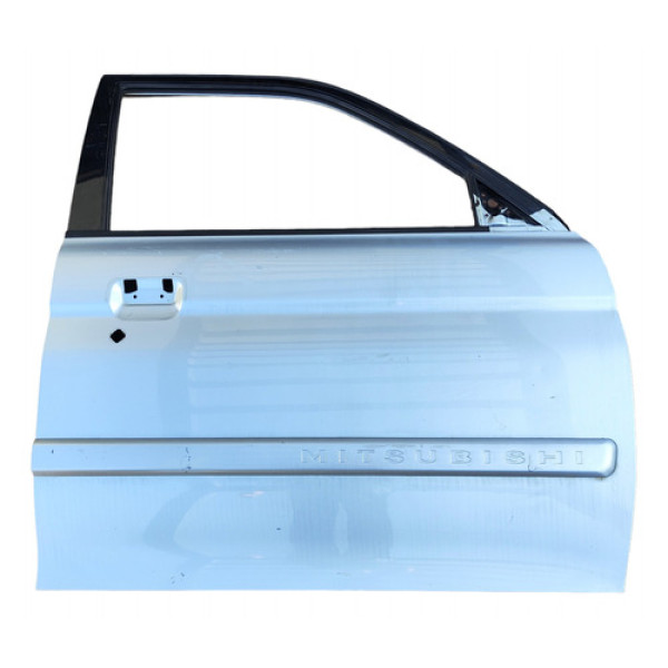 Porta Dianteira Direita Mitsubishi Pajero Sport 2005 2006 Dianteira Direita Prata