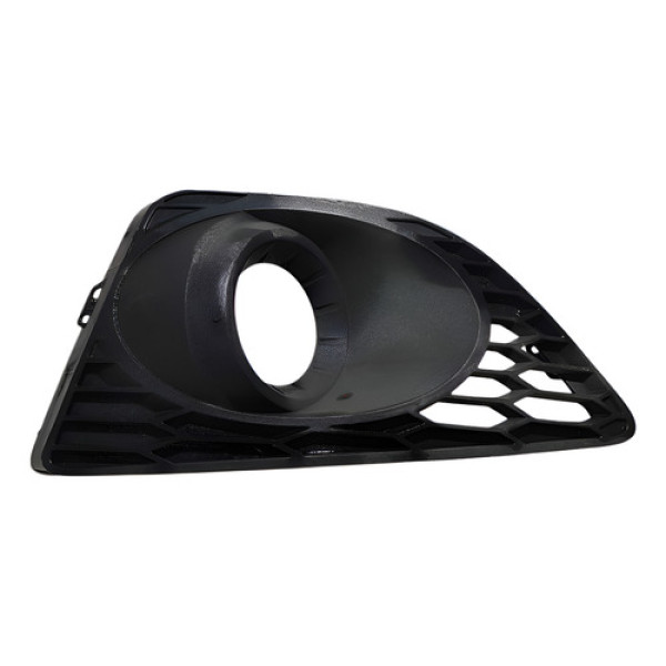 Grade Farol Milha Esquerdo Ford Fusion 2.5 2007 A 2010 Preto Direito