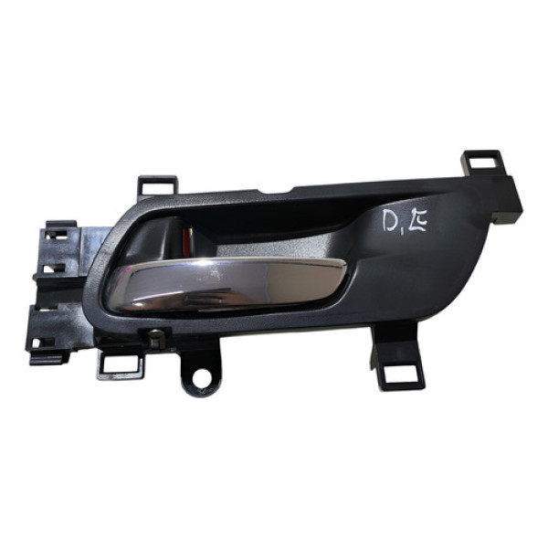 Maçaneta Interna Dianteira Esquerda Honda City 1.5 2023 2024 Prata Dianteira