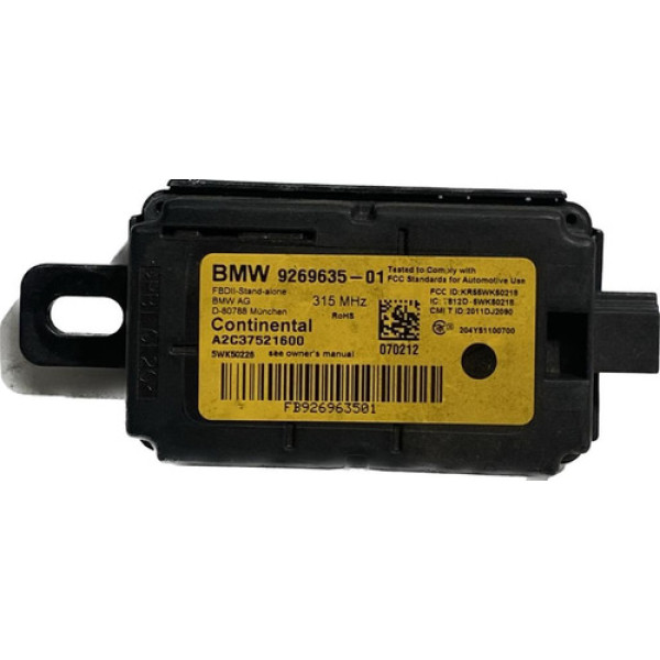 Módulo Alarme Bmw 320i 328i 2013 2014 2015 926963501 