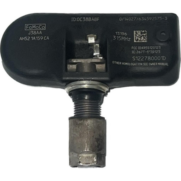 Sensor Pressão Pneu Estepe Range Rover Sport V6 2014 2015 