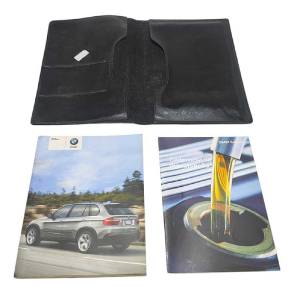 Moldura Manual Proprietário Bmw X5 2007 2008 2009