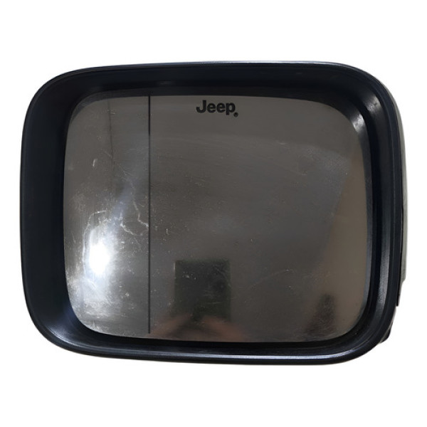 Carcaça Retrovisor Esquerdo Jeep Renegade 1.8 Aut 2017/2020 Preto