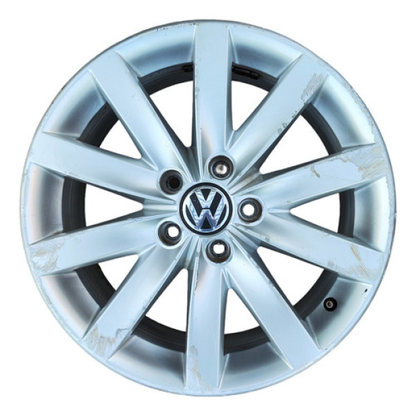 Roda Liga Leve Aro 17 2008 2009 2010 Vw Jetta 2.5 Prata