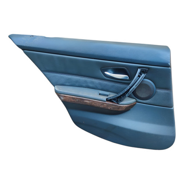 Forro Porta Traseiro Esquerdo Bmw 325i 2006 2007 2008 Preto