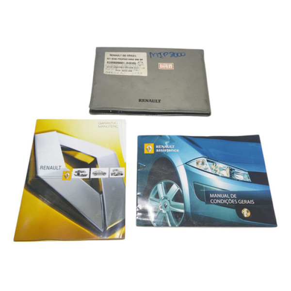 Moldura Manual Proprietário Renault Sandero 2008 2009 A 2012