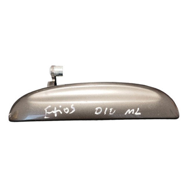 Maçaneta Externa Dianteira Direita Toyota Etios 2014 A 2018 Cinza Dianteira